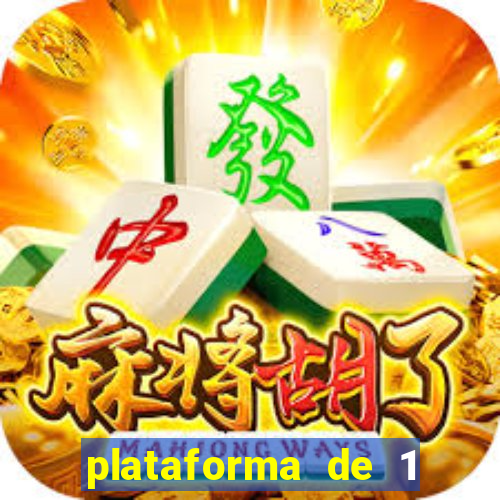 plataforma de 1 real fortune tiger